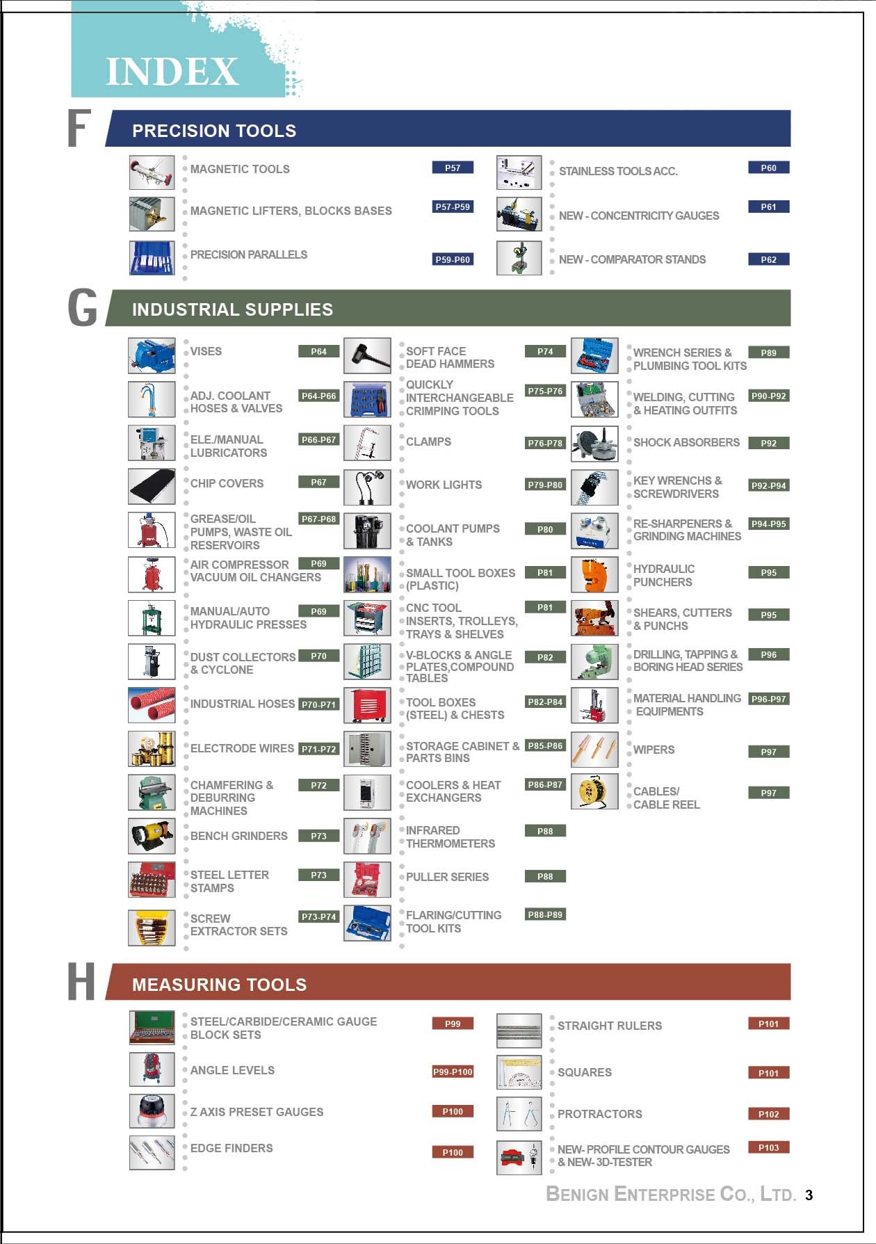 Nouveau catalogue - Guide rapide des outils et fournitures industriels