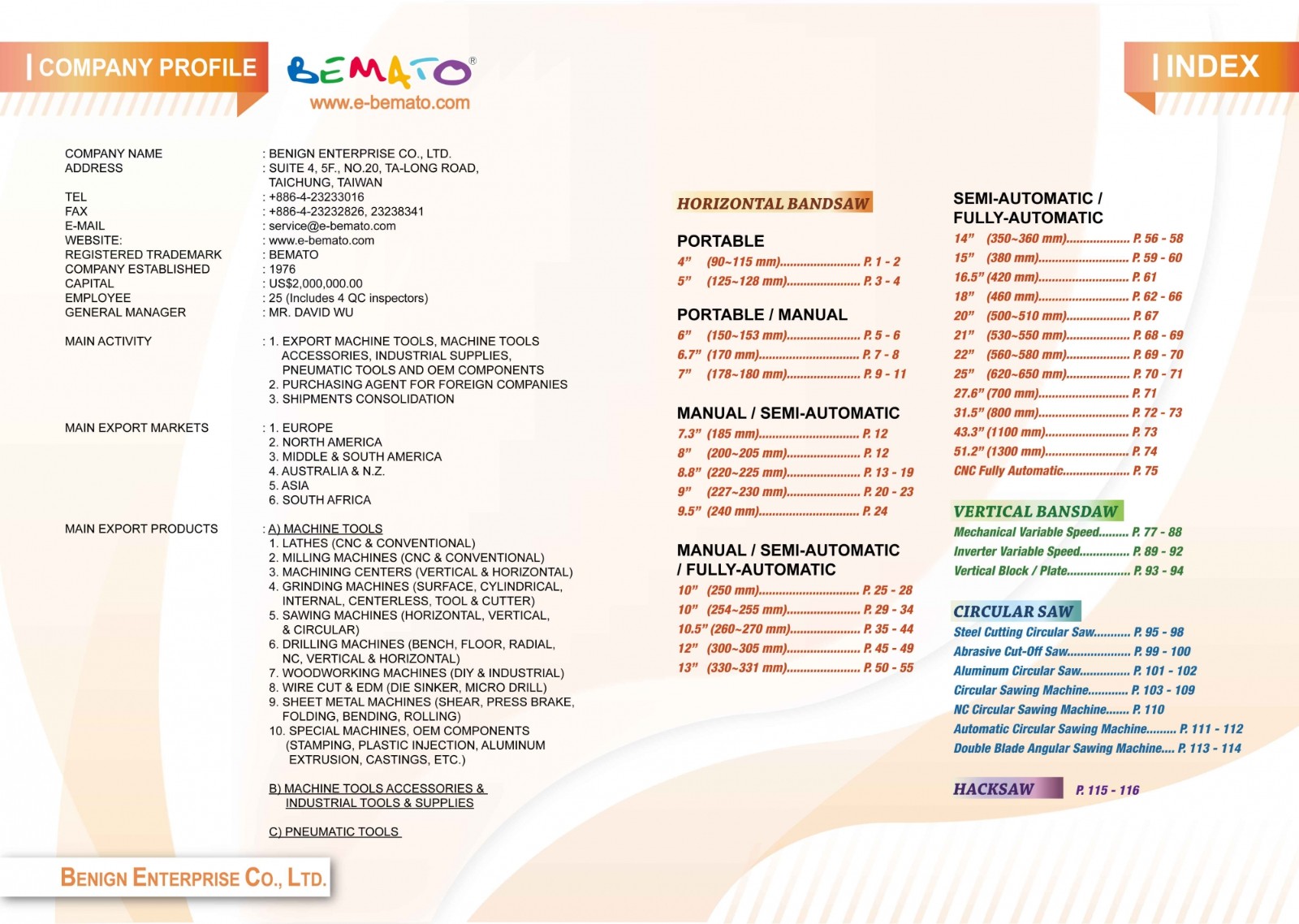 Danh mục máy cưa năm 2018