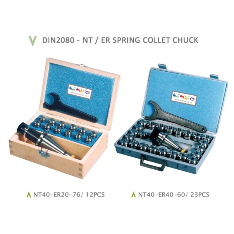 DIN2080 - NT / ER SPRING COLLET CHUCK SYSTEM