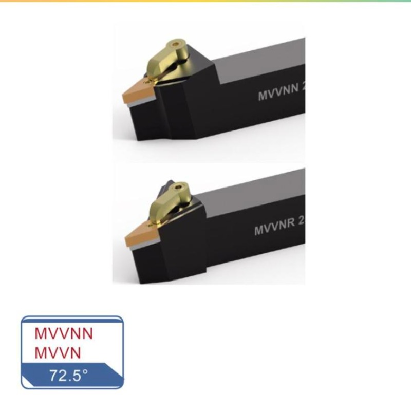 เครื่องมือกลึงภายนอก (MVVN 72.5°)
