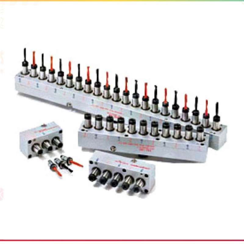MULTIPLE SPINDLE BORING HEADS FOR WOOD B SERIES-ROUND QUICK ADAPTORS TYPE