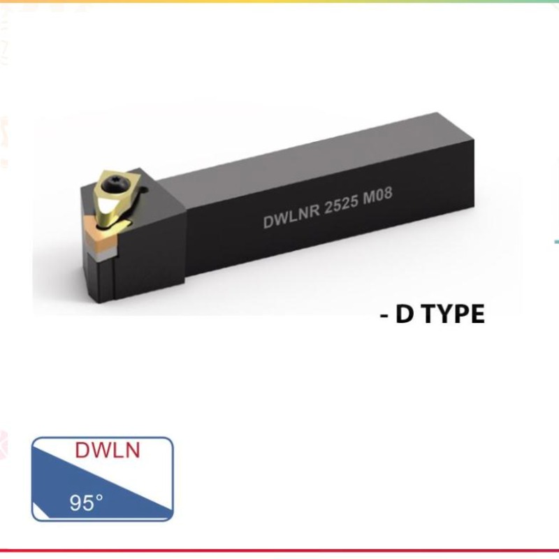 เครื่องมือกลึงภายนอก (DWLN 95° - ชนิด D)