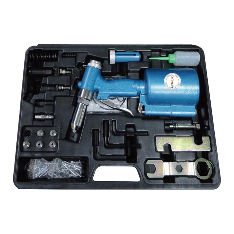 1/4"-Druckluft-Hydraulik-Nietpistolen-Set