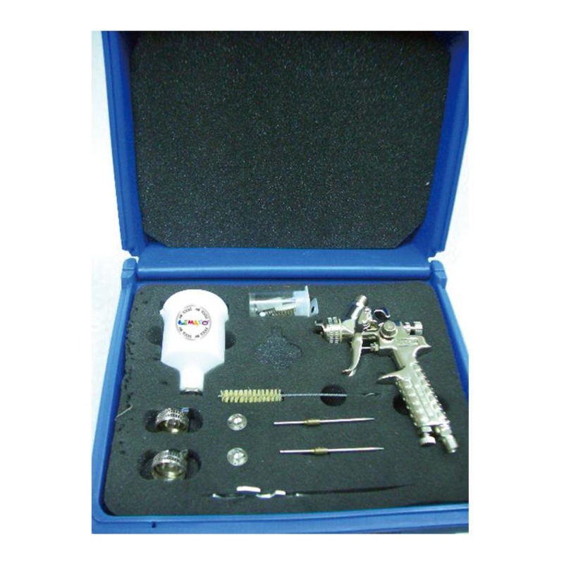 KIT DE PISTOLA DE AIRE AEROSTÁTICO DE ALIMENTACIÓN POR GRAVEDAD PARA DETALLES