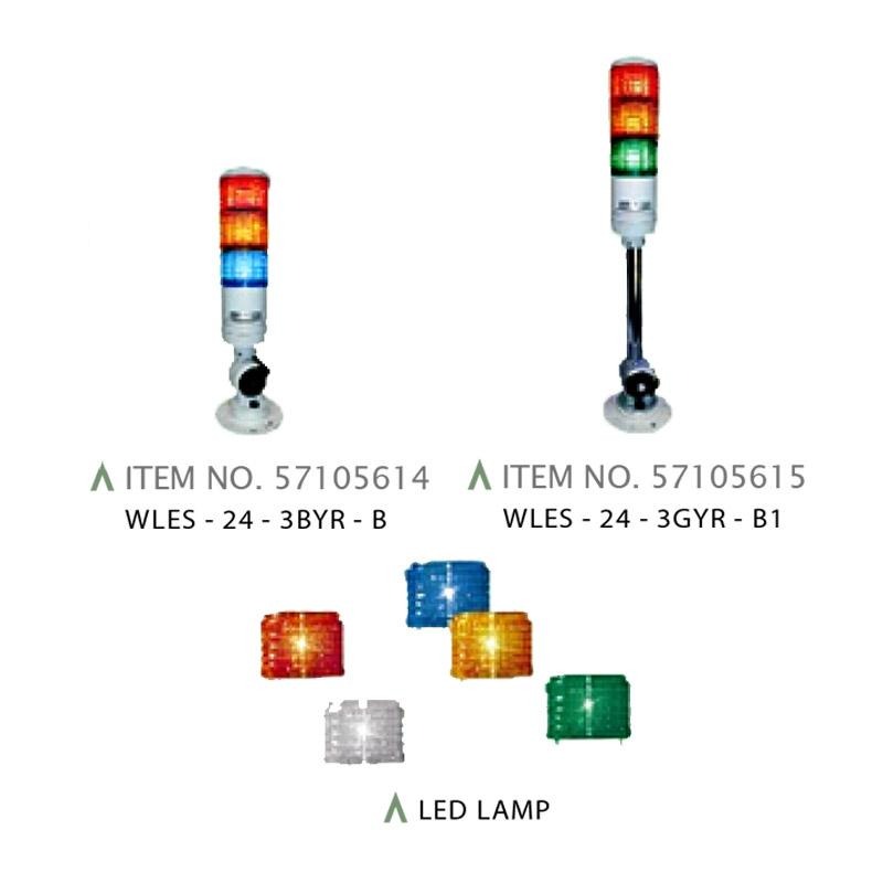 Đèn tín hiệu LED đa chức năng chống nước