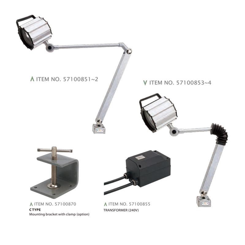 ĐÈN HALOGEN - CHỈ CÓ PHẦN ĐẦU CHỐNG THẤM