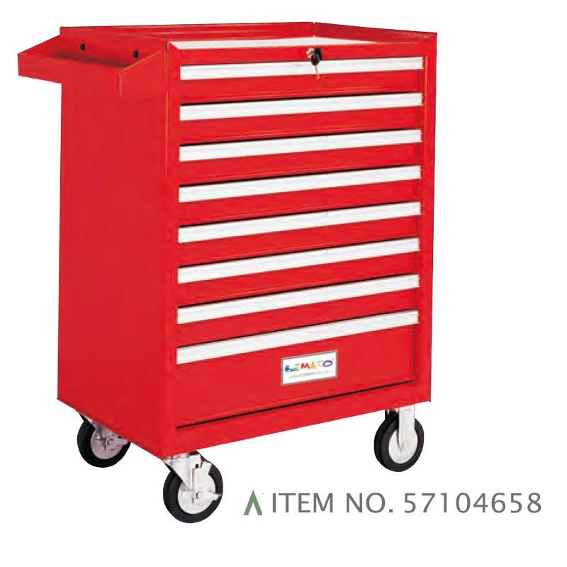 Ray trượt bi cho xe đẩy 8 ngăn kéo