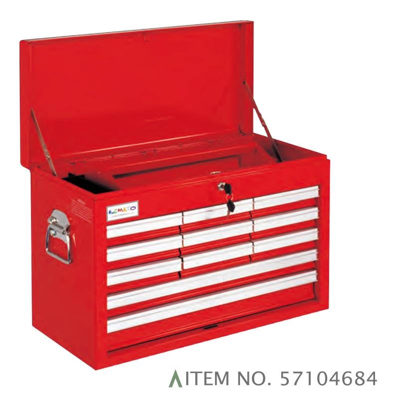 Tủ ngăn kéo 11 ngăn kiểu B, ray trượt bi.
