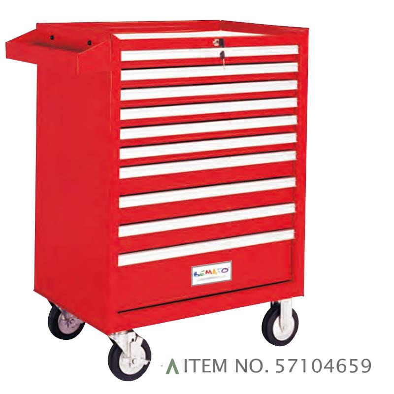 Ray trượt bi cho xe đẩy 10 ngăn kéo