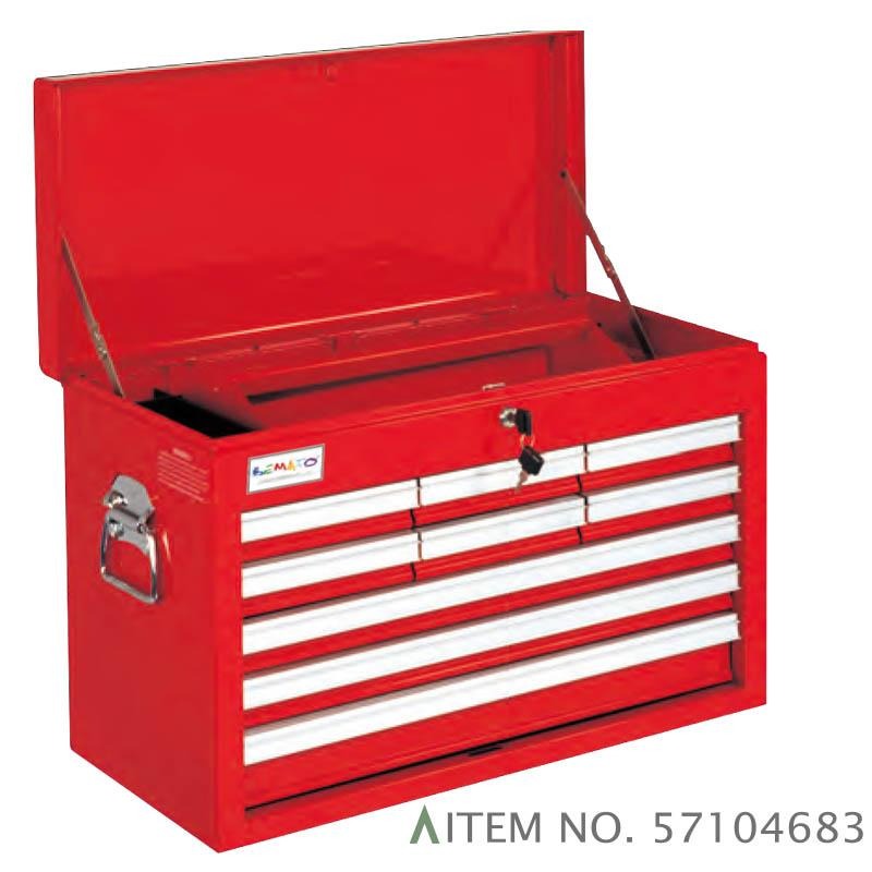 Tủ 9 ngăn kéo kiểu B có ray trượt bi.