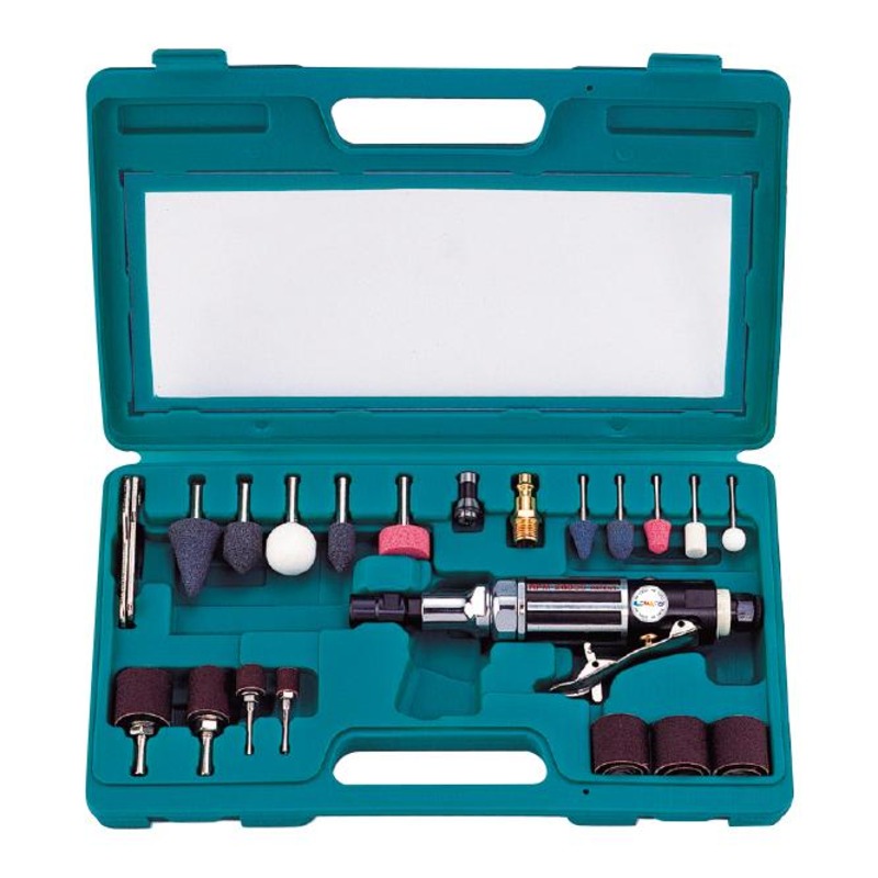 ESMERILHADEIRA PNEUMÁTICA DE 1" COM EXTENSÃO (36 PEÇAS)